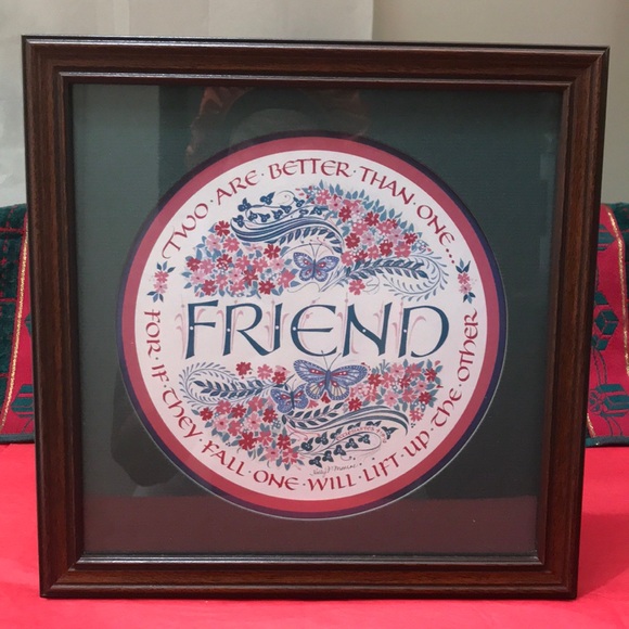 Inspirational “FRIEND” picture EUC - Picture 1 of 4